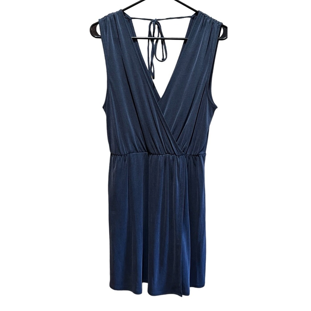 BCBGeneration‎ Womens Navy Dress Faux Wrap Size Small  NWT